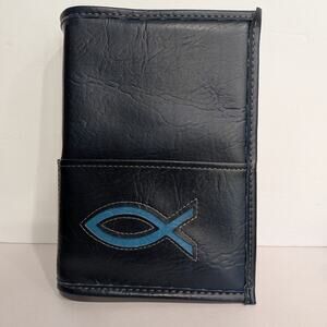 Bible Cover Gregg Original Vintage Size XL Vintage With New Zondervan NIV Bible
